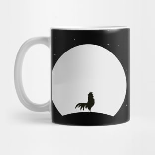 Midnight rooster Mug